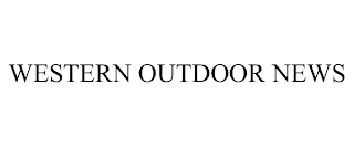 WESTERN OUTDOOR NEWS