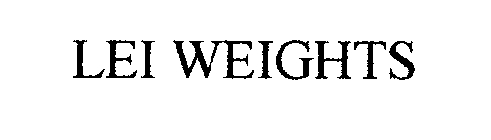 LEI WEIGHTS