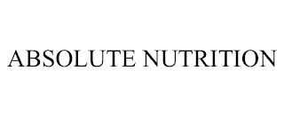 ABSOLUTE NUTRITION