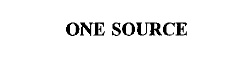 ONE SOURCE