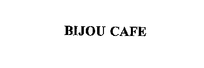 BIJOU CAFE