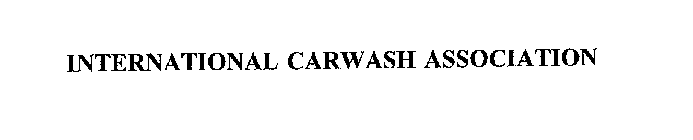 INTERNATIONAL CARWASH ASSOCIATION