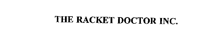 THE RACKET DOCTOR INC.