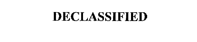 DECLASSIFIED