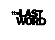 THE LAST WORD