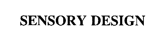 SENSORY DESIGN