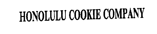 HONOLULU COOKIE COMPANY