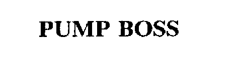 PUMP BOSS
