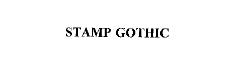 STAMP GOTHIC