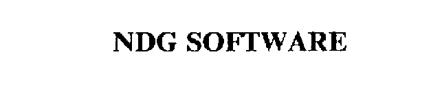 NDG SOFTWARE