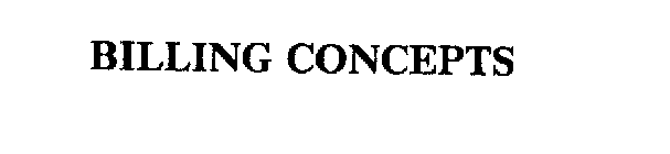 BILLING CONCEPTS