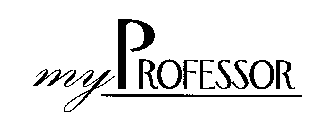 MY PROFESSOR