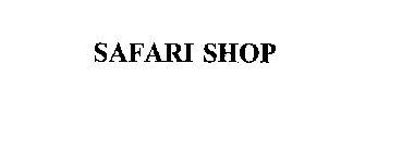 SAFARI SHOP