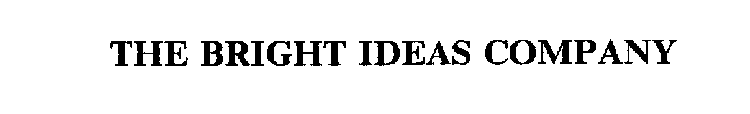 THE BRIGHT IDEAS COMPANY