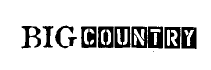 BIG COUNTRY