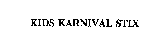 KIDS KARNIVAL STIX