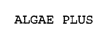 ALGAE PLUS