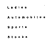 LADIES AUTOMOBILES SPORTS STOCKS