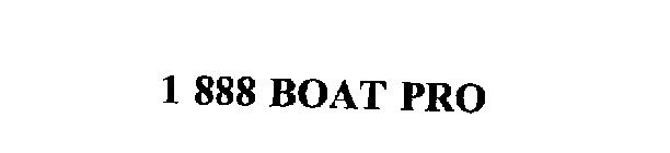 1 888 BOAT PRO