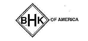 BHK OF AMERICA