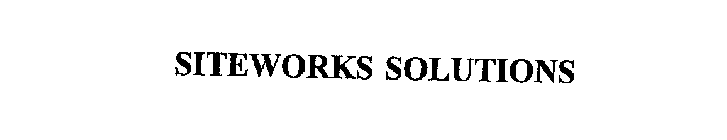 SITEWORKS SOLUTIONS