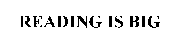READING IS BIG