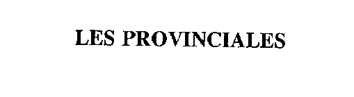 LES PROVINCIALES