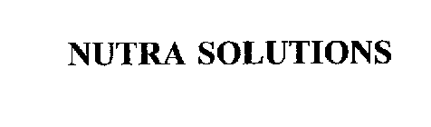 NUTRA SOLUTIONS