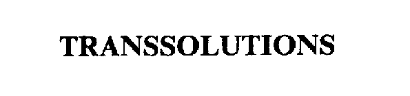 TRANSSOLUTIONS