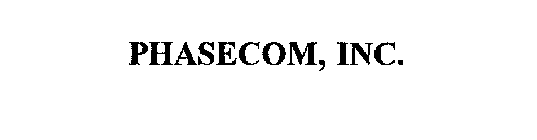 PHASECOM, INC.