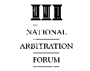 NATIONAL ARBITRATION FORUM