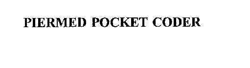 PIERMED POCKET CODER