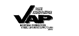 VALUE ADDED PARTNER VAP INDUSTRIAL DISTRIBUTORS... A VITAL LINK IN THE SUPPLY CHAIN