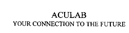 ACULAB YOUR CONNECTION TO THE FUTURE