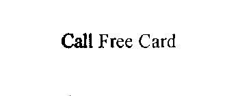 CALL FREE CARD