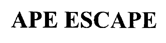 APE ESCAPE