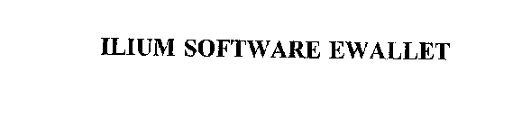 ILIUM SOFTWARE EWALLET