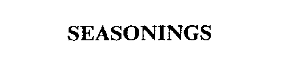 SEASONINGS