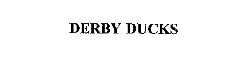 DERBY DUCKS