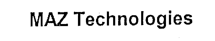 MAZ TECHNOLOGIES