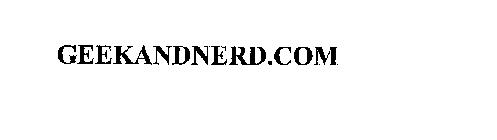 GEEKANDNERD.COM