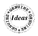 GENUINE IDEAS