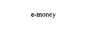 E-MONEY