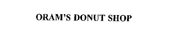 ORAM'S DONUT SHOP