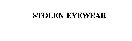 STOLEN EYEWEAR