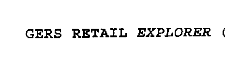 GERS RETAIL EXPLORER