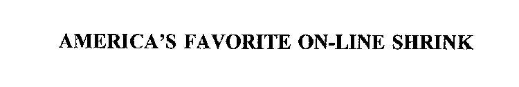 AMERICA'S FAVORITE ON-LINE SHRINK