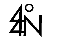 44 N