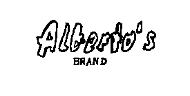 ALBERTO'S BRAND