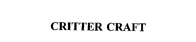 CRITTER CRAFT